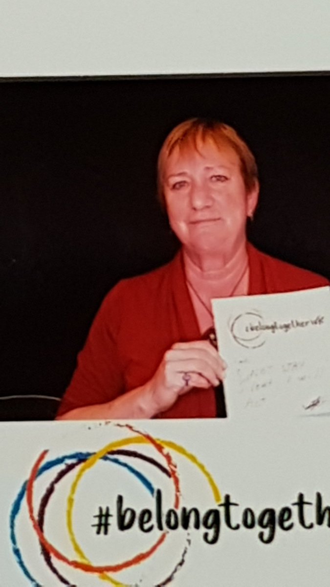 kwmcCEO's tweet photo. I stand for the elimination of racial discrimination. #belongtogetherWR @ImmigrationWR https://t.co/rSXtiacCR5