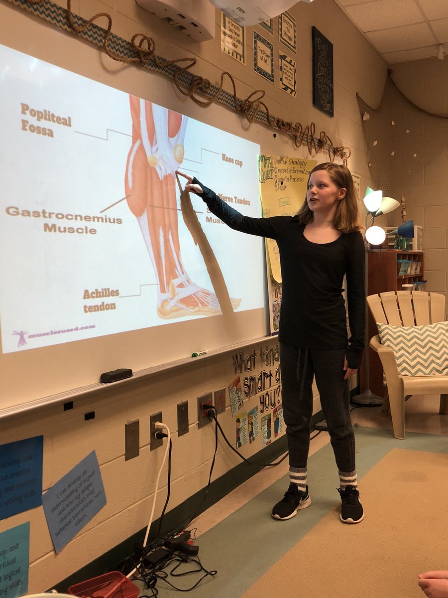 MrsHunterCMCSI's tweet photo. Caroline taught the class about strength and conditioning in ballet for her genius hour project. She taught us exercises and even led us through a rotation!  @CMCSIWarriors https://t.co/Syc7VcV2Ve