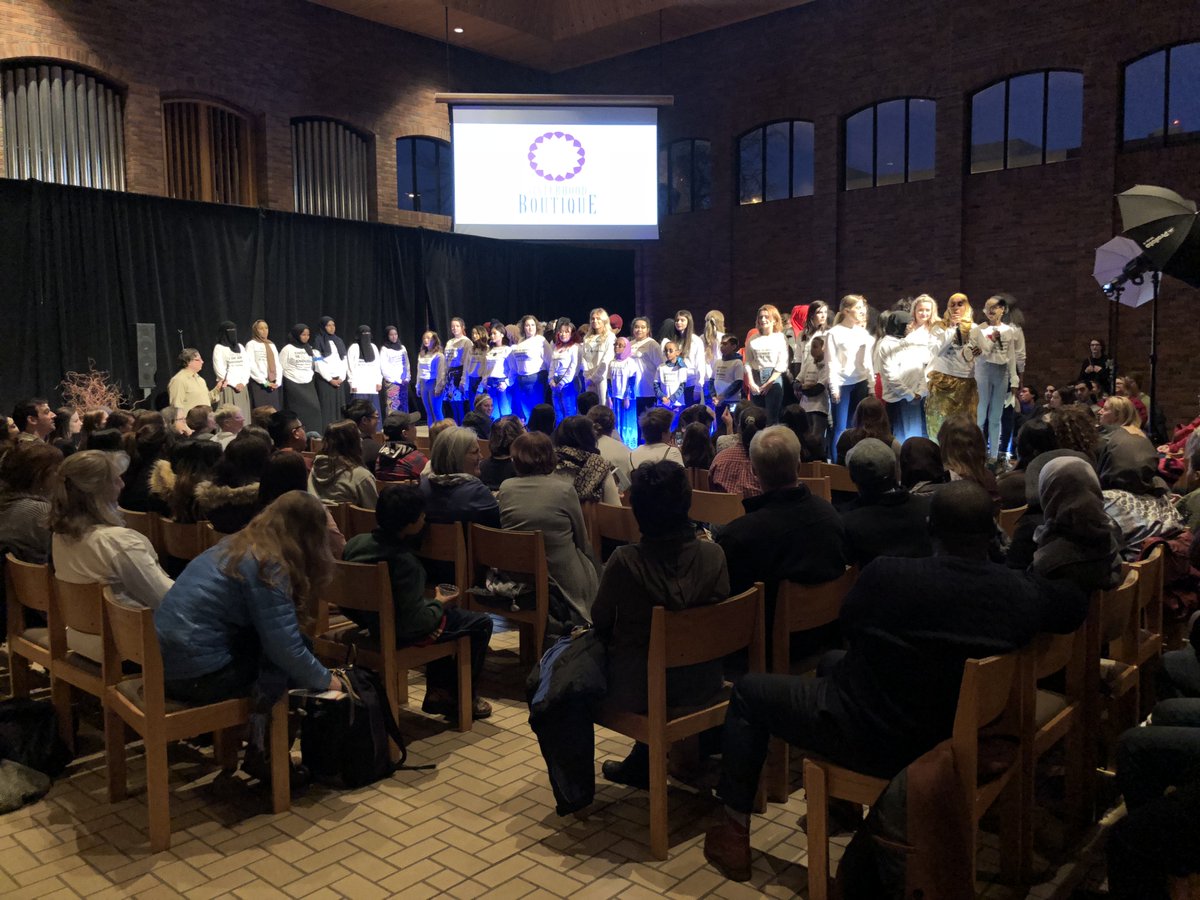 We had a blast at the 3rd annual <a href="/SisterhoodMN/">Sisterhood Boutique</a> Boutique fashion show last night! #AuggiePride <a href="/AugsburgU/">Augsburg University</a>