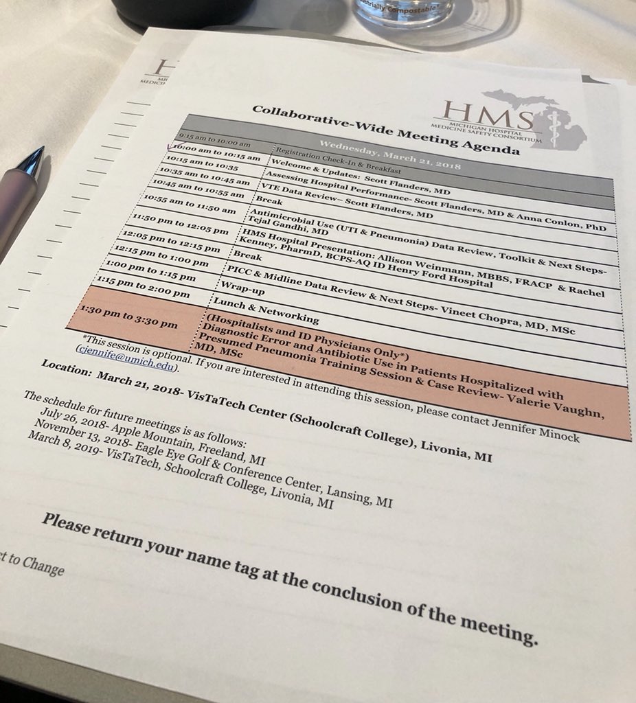 HMS_MI's tweet photo. @HMS_MI March Collaborative Wide meeting underway! @ascconlon HMS statistician presenting our new performance assessment model for our hospitals #PICC #antimicrobialuse  #midlines https://t.co/T0HfnjjzVu