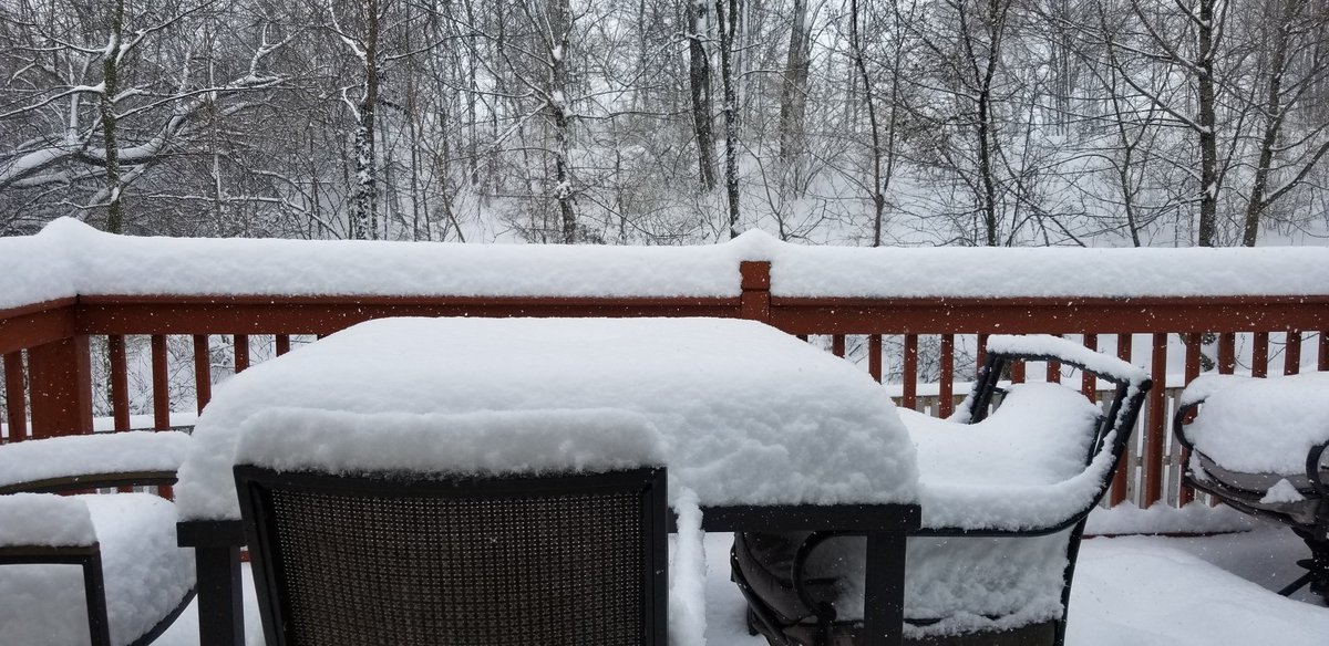Springtime in the DMV--where al fresco business lunches have been indefinitely postponed. Stay safe out there!