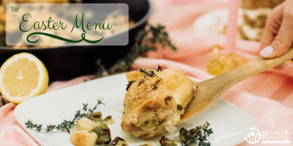 Here’s an Easter menu that everyone will love! ow.ly/YMG130j4P1j 
#EasterMenu #DinnerTonight #SpringIsHere #AgriLifeExtension