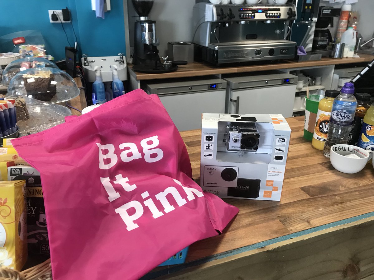 The Donated GoPro is out of the bag thanks <a href="/ResponsePink/">Pink Thinking</a> even worked out how to get the waterproof cover off 😂 #secret-projects #community