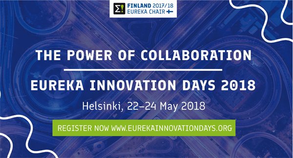 🔔Del 21 al 24 de mayo se va a celebrar #EurekaInnoDays en #Helsinki 📹bit.ly/2DbvISt · Cuatro días de #innovacióneuropea en los que habrá debates, reuniones B2B, conferencias, premios y oportunidades de negocio · #SmartMobility #SmartHealth #SmartEnergy #SmartIndustry