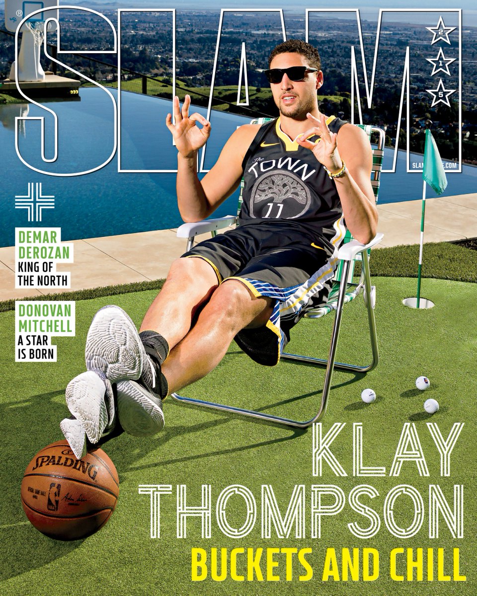 The coolest MFer in the NBA 😎

@Warriors star <a href="/KlayThompson/">klay thompson</a> covers SLAM 215: slam.ly/klay-cover