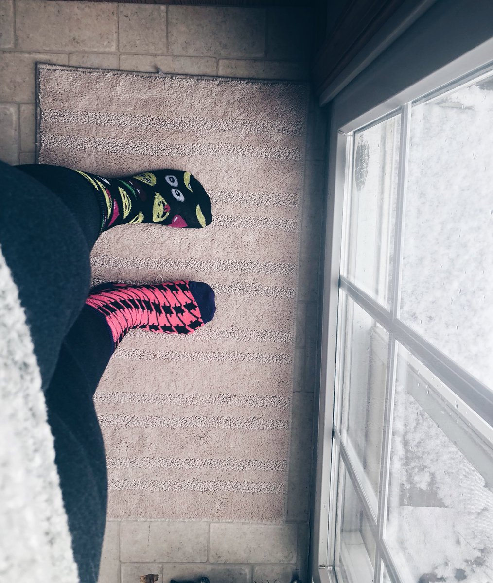 ERVPDESavannah's tweet photo. It might be a snow day here in Delaware but, I’m still rocking my socks for #WorldDownSyndromeDay!!! Are you rocking your socks? Post a picture down below! #Beheard https://t.co/QbFIAg8WbE