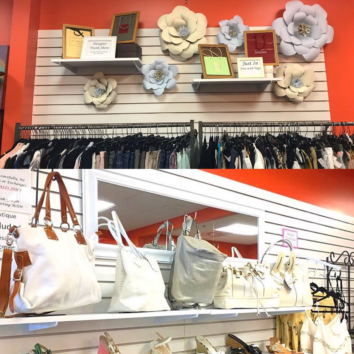 MAMResale's tweet image. Visit the Boutique shop for new styles! #shopmam #shopspring #springishere #houstonmam #mamresale #shopthrift