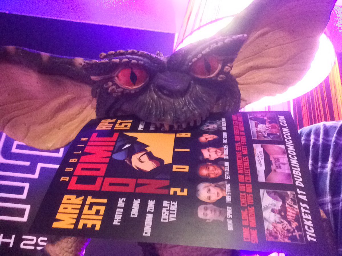 Dublincitycomic's tweet photo. The fun that was the movie and after party of @readyplayerone in #CineworldDublin last night. Great film and lots of repeat viewing ahead! #ReadyPlayerOne #Spielberg @wbpictures #WarnerBros #movies #games #ernestcline #oasis https://t.co/G026l25LTu