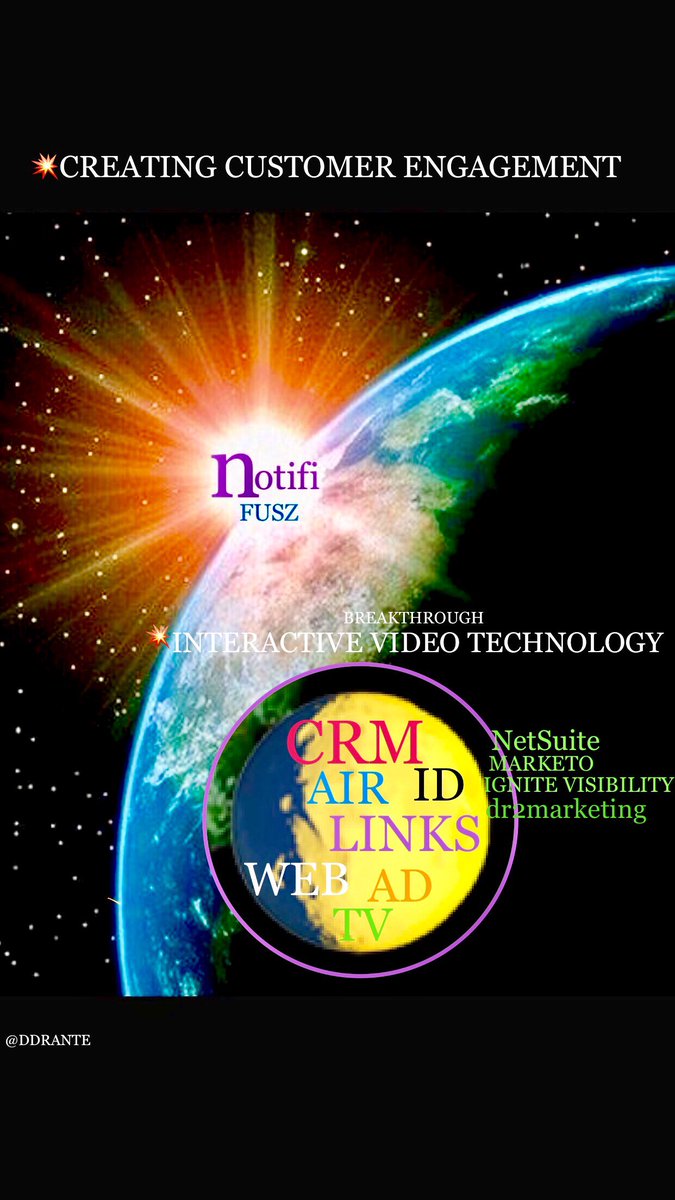 DDRANTE's tweet photo. @realsheepwolf @nFuszInc @GMA @CBSThisMorning @FoxNews @CNBCFastMoney @jimcramer @nytimes @TechCrunch @OTCReporter @otcrunners @otc_watch @AMZN @CNBC @CNN $FUSZ @nFuszInc
Bidding WAR starts after #NeSuite conference in April Las Vegas $ORCL
https://t.co/5th4VqGSZx
NOW u ONLY NEED under 5 Minutes
Comprehensive summary #notifiCRM
https://t.co/dtfB0uqemw https://t.co/sJ893u3w60