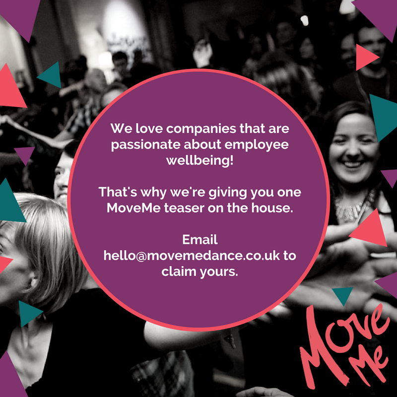 Hi <a href="/NHSHFCCG/">NHS HFCCG</a>, fancy a boogie? We’re offering free dance sessions to companies passionate about employee wellbeing. Let us know if you’d like to claim your 20 minutes! #teambuilding #learnhowtodance #danceparties