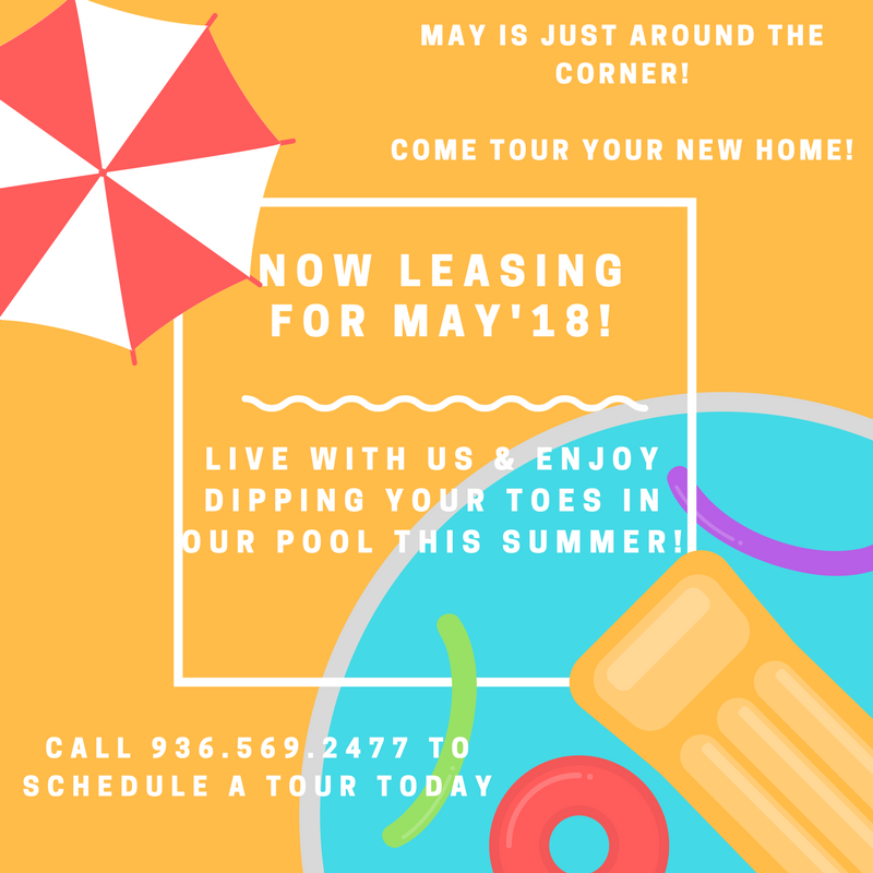 Cali_Nac's tweet photo. ENJOY YOUR SUMMER AS A CALIFORNIAN RESIDENT!

Now leasing for May! Reserve your home now &amp; look forward to dipping your toes in our saltwater pool this summer! ☀️

Limited spots left, you don't want to miss out!! 936.569.2477 https://t.co/gCarYgi4MX