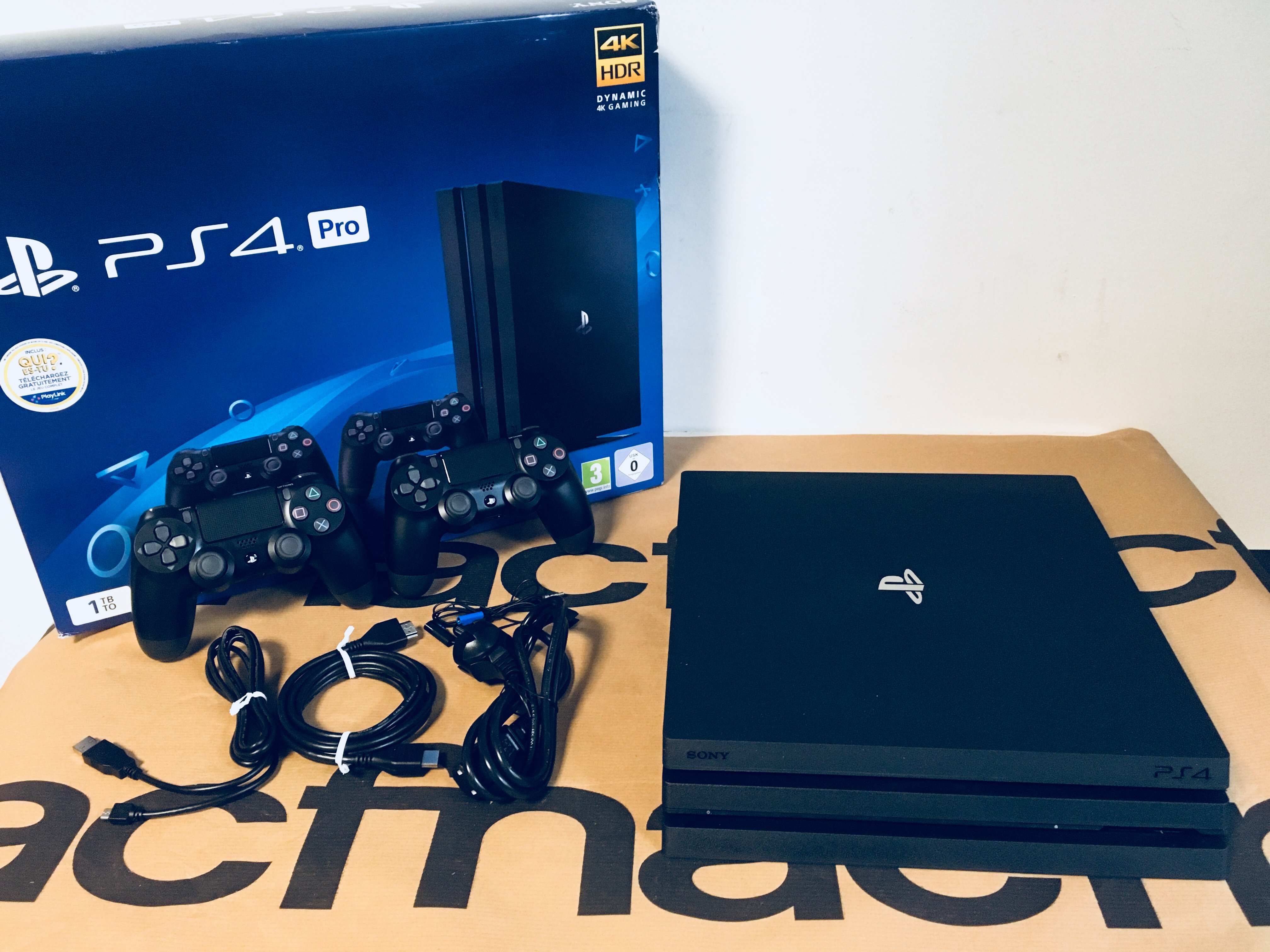 Ps4 Pro 1To Noir Occasion