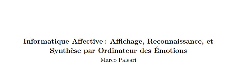 ScienceCQFD's tweet photo. [#Thèse] 2009 > #InformatiqueAffective : Affichage, Reconnaissance, et Synthèse par Ordinateur des Émotions https://t.co/o1qkOJefpz #LaMethSci https://t.co/IeCgVfztsB