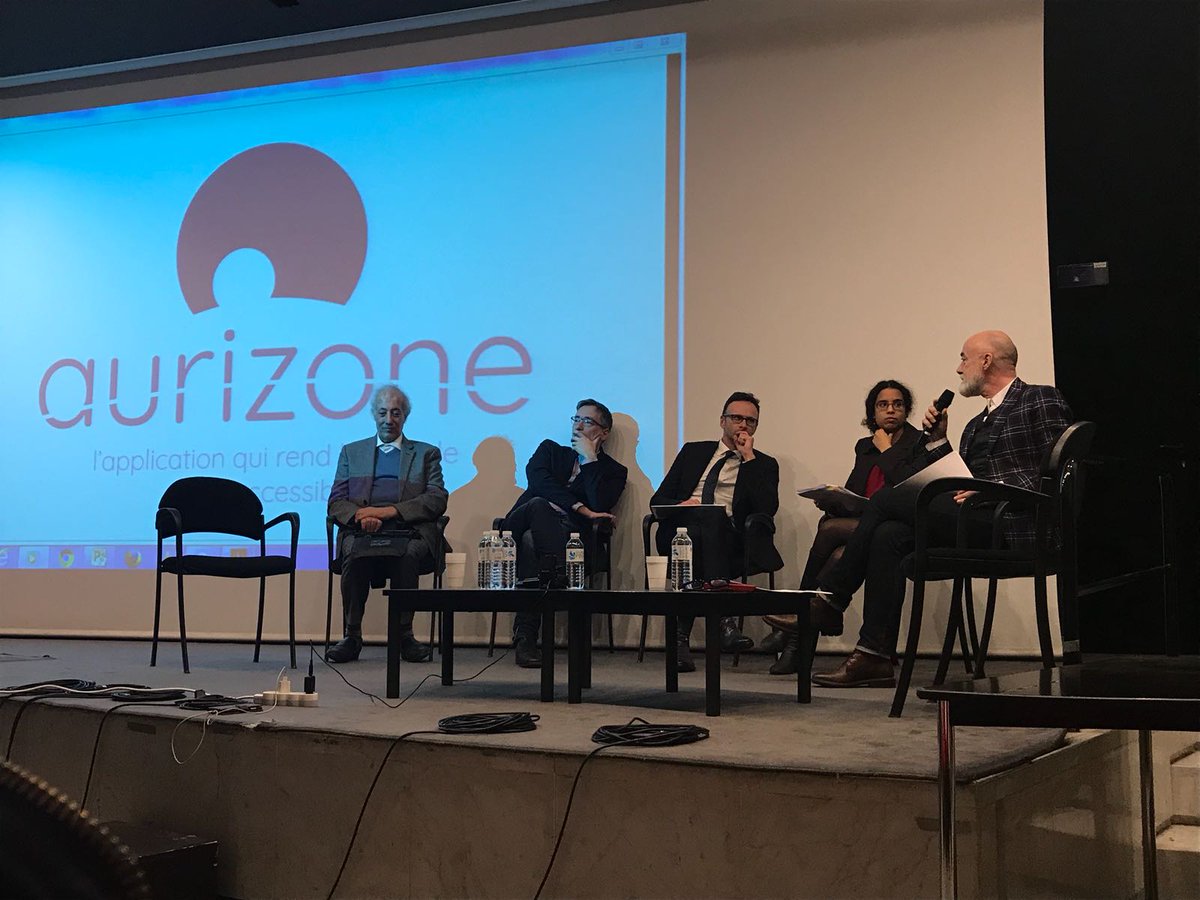 <a href="/aurizone/">Aurizone</a> intervient à la conférence #APACT à l'Hôtel de Ville. #accessibilite, la France prend elle du retard?