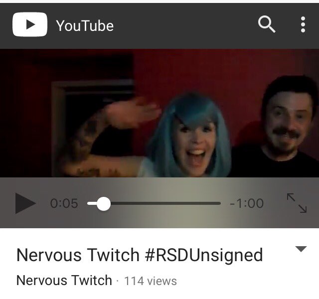 If you haven't seen already check out our video entry for #RSDUnsigned @RSDUK @SoundPerformUK 
youtu.be/6V8T8XR2AUI