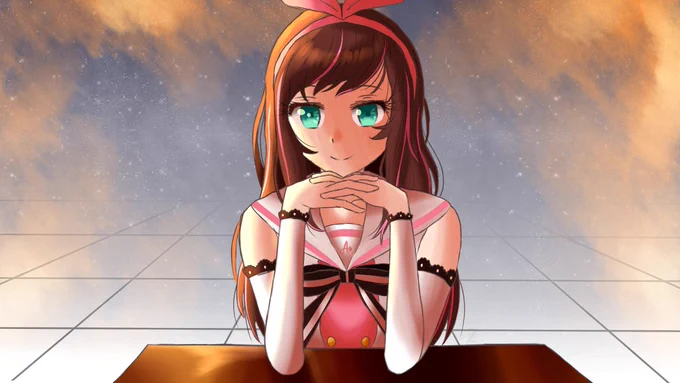 Just Kizuna AI. #DokiDokiLiteratureClub #DDLC #KizunaAI 