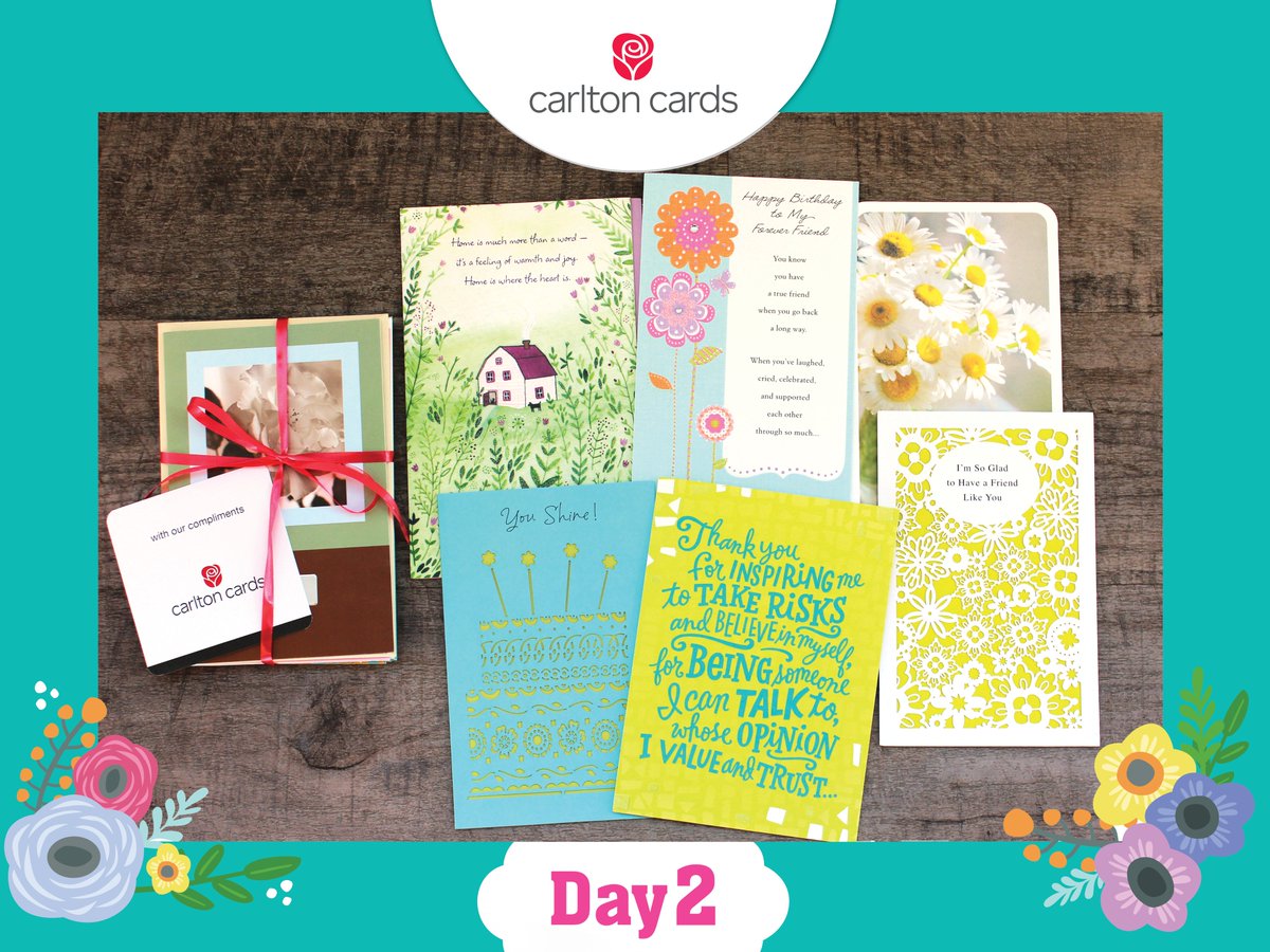 CarltonCards's tweet image. Plant the seed of friendship, nurture it &amp;amp; watch it grow! Tag someone you have been meaning to reconnect with…You'll both be entered to win today's prize! 
Open to Canadian residents. Winners will be announced tomorrow. #SpringItForward #Giveaway #Contest