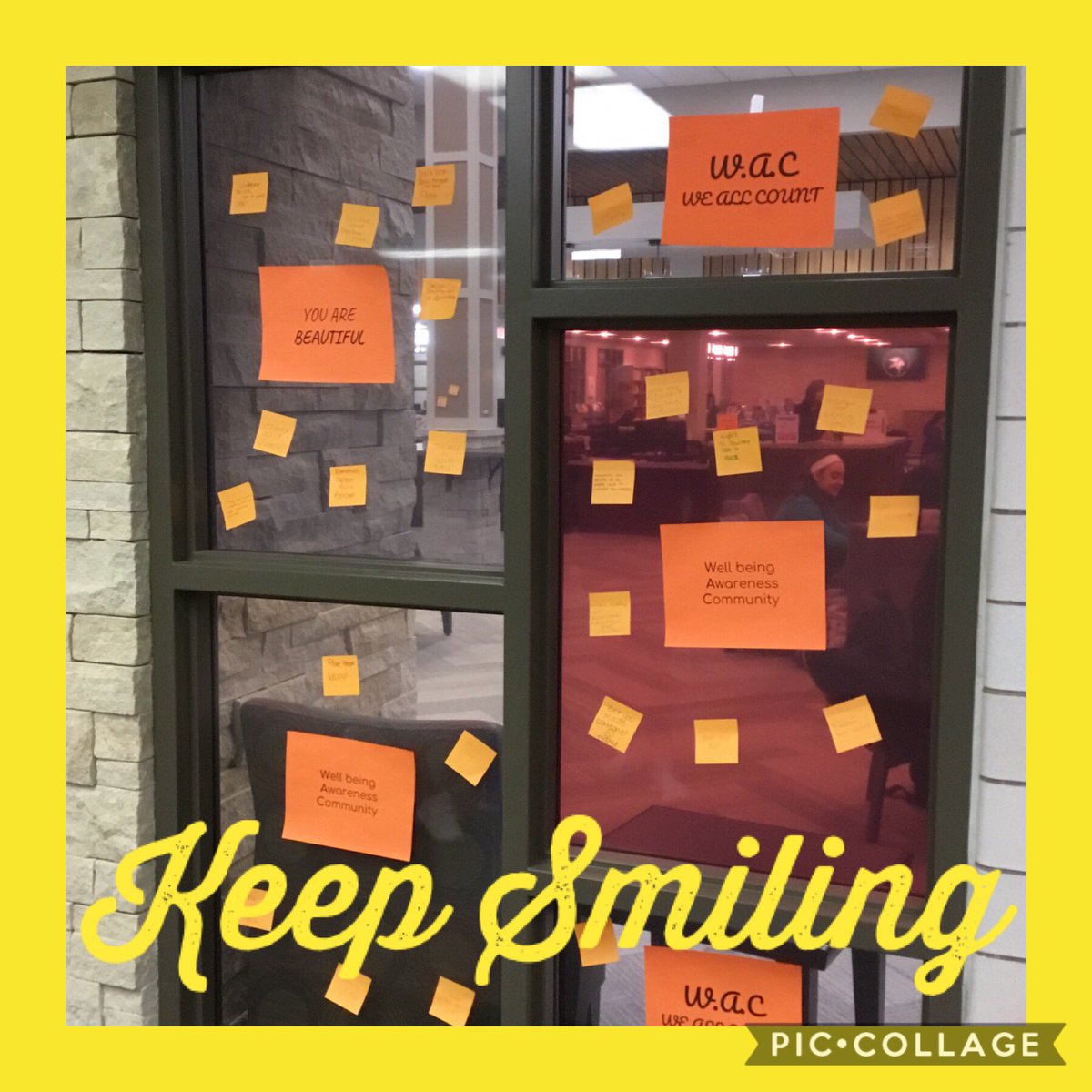 MrsFasse's tweet photo. @FremdVikings keep spreading the positivity and good vibes! #WeAllCount #WACWeek #ThisisFHS https://t.co/BbF9z8qlsy