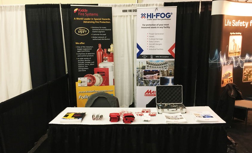 KiddeFireSys's tweet photo. We've returned to the @nfmt_conference. Visit our booth #2601 to learn which Kidde® or HI-FOG® fire suppression products can best protect your facility's assets. #NFMT18 https://t.co/vG3EnOLw68