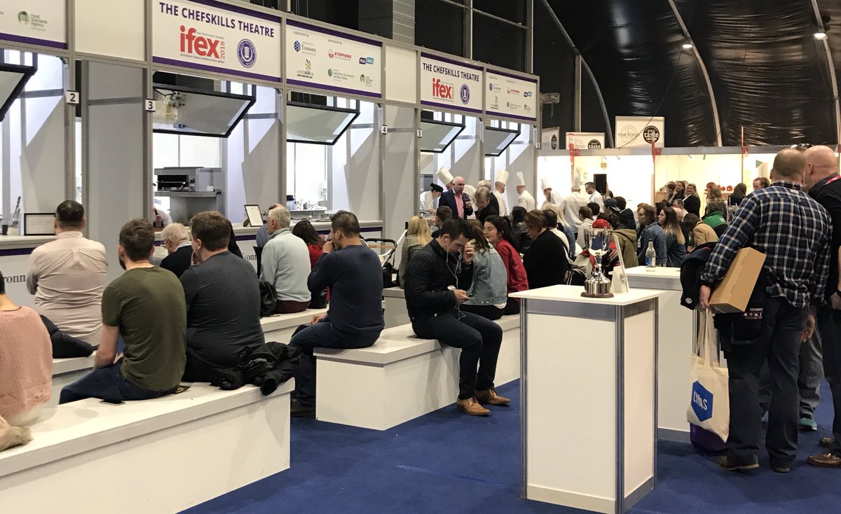 eithnasbythesea's tweet image. All happening #IFEX2018 promoting #ChefNetwork with @trudy_mullan @ChefNetworkIRL @themeatinplace