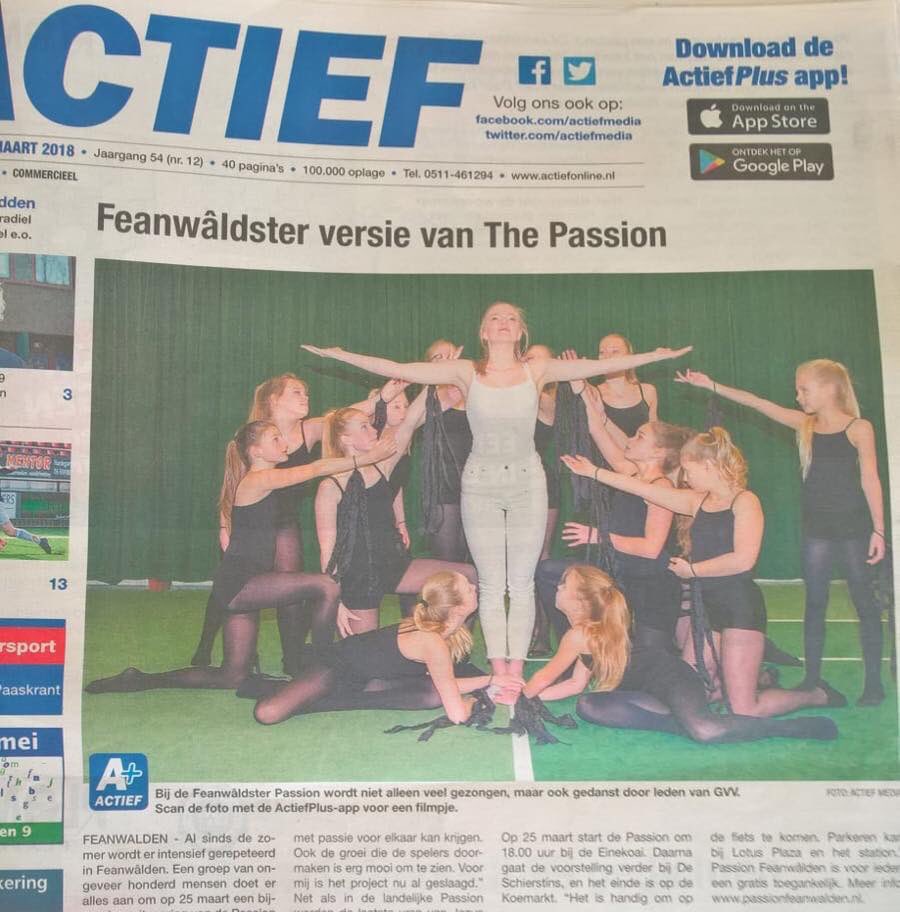 passion_fwd2018's tweet photo. Wederom zijn we als Passion Feanwâlden regelmatig in de pers zoals dit prachtige artikel in @actiefmedia https://t.co/7EhfscKsPG