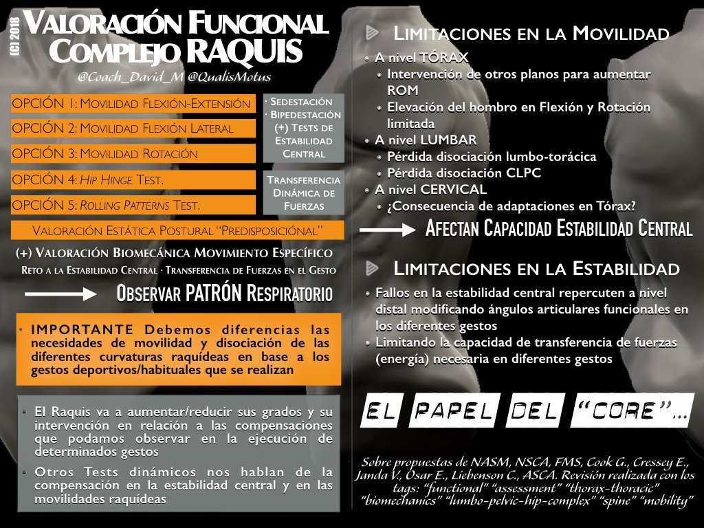 david_mpozo's tweet photo. [SERIE INFOGRÁFICA VALORACIÓN FUNCIONAL·DETECCIÓN MARCADORES RIESGO LESIONAL IV (y final)]

#QualisTrainingLab #live_coaching Qualis Motus Formación https://t.co/RiadoCLES2
