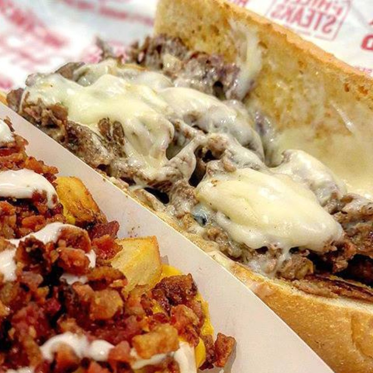 CharleyPhillyIN's tweet photo. Share three things you love about our Philly steaks. https://t.co/enbTsvuzgd https://t.co/vVgYG5d1LP