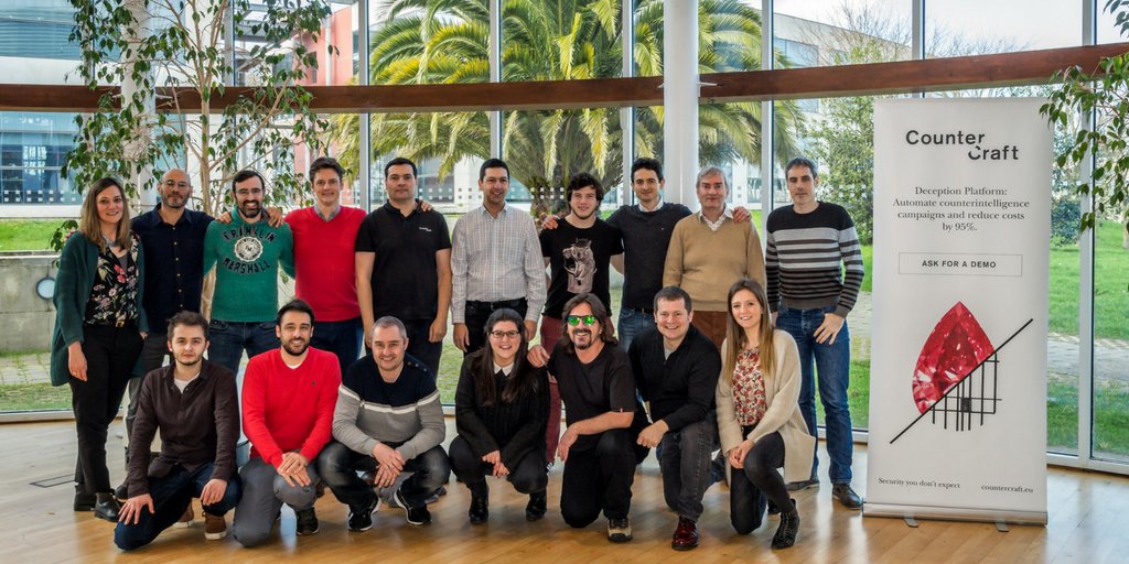 Proud to announce CounterCraft concludes new round of 2 million euros with leading investment funds specialized in cybersecurity! #DeceptionTechnology countercraft.eu/blog/post/pres…