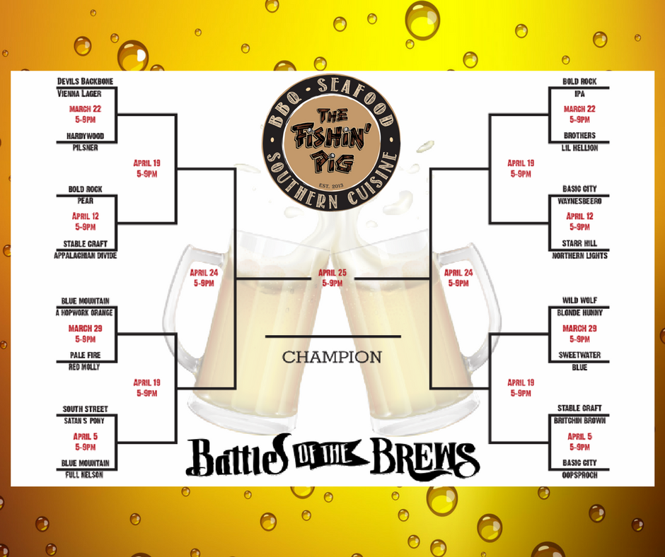 Join us starting this Thursday for #BattleoftheBREWS