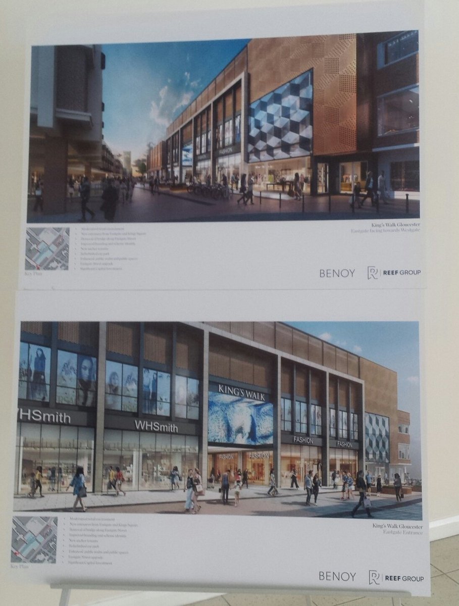 pauljames_glos's tweet photo. Exciting plans for @_KingsWalkGlos unveiled at public consultation event in #Gloucester today. https://t.co/X7m7HG13Sc