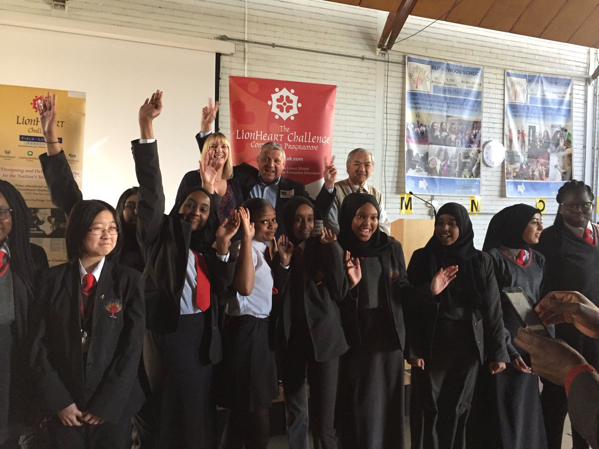 WandsChamber's tweet photo. Amazing day judging the Lionheart Challenge @BurntwoodSchool year 10. Worthy @LionHeart2003 2018 winners were Team 7. https://t.co/drozrhYR1T