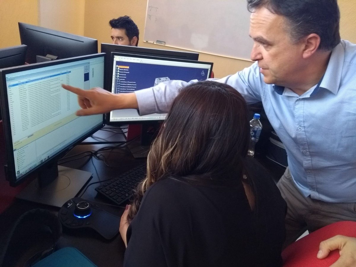 JulienZins57's tweet image. Our @DITEX_UL Design Expert finishes his 2nd week of training in #CATIA in Hermosillo @ITHVENADOS Thanks to #Prosoft @Grupo_Mediatec
