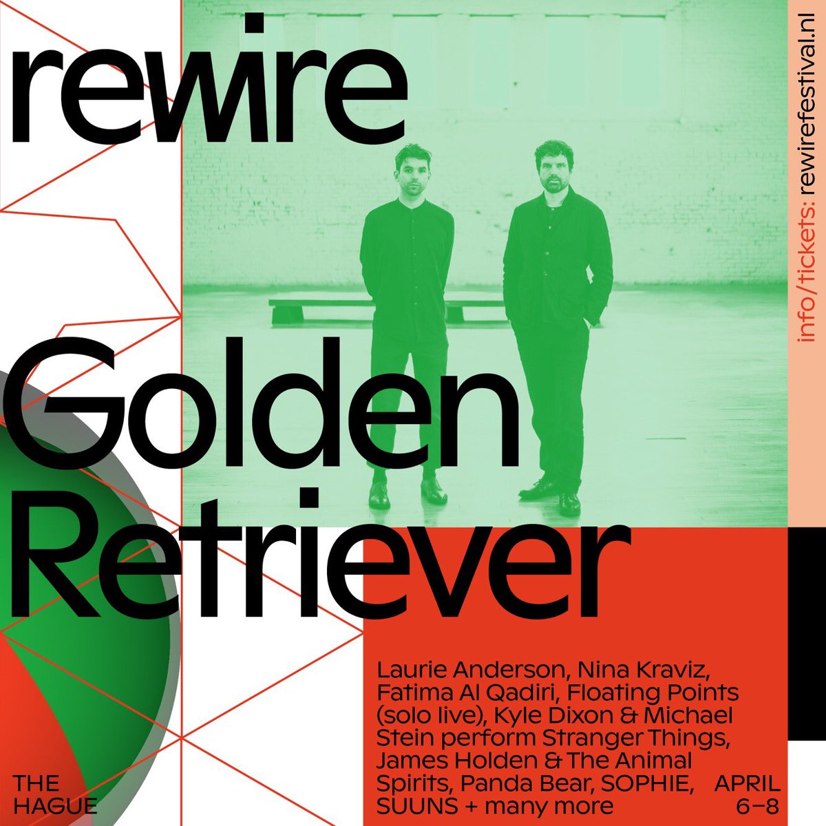 Next show is Rewire in The Hague; April 8.