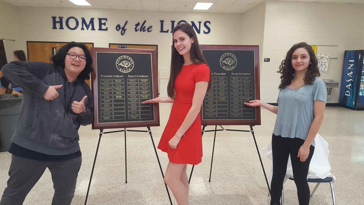 PeachtreeRidge's tweet image. Congratulations to our Valedictorian, Salutatorian and STAR student for this year:
Valedictorian: Terry Kang
Salutatorian: Morgan Broniec
STAR Student:  Brittney Hagenbarth