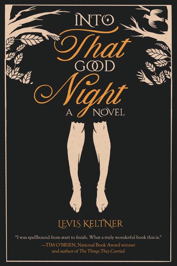INTO THAT GOOD NIGHT (June 6th) officially has a cover thanks to the otherworldly <a href="/brentrbatess/">Brent Bates</a> and a wild blurb thanks to Tim O’Brien.
 
If you review and want an ARC, please reach out. If you know a library or bookstore that might love to have the novel and/or me, same! 🤓