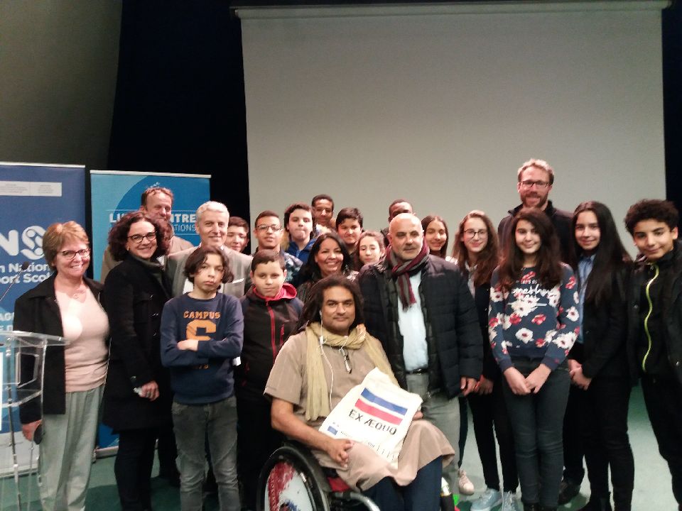 jeanmarcserfaty's tweet photo. Remerciements à tous les acteurs du masterclass Halte aux discriminations ! ce jour à Bobigny@UNSS93 @JP_Damie_Unss93 @EAndreassian @APELS_ https://t.co/hkl3t3iZOu