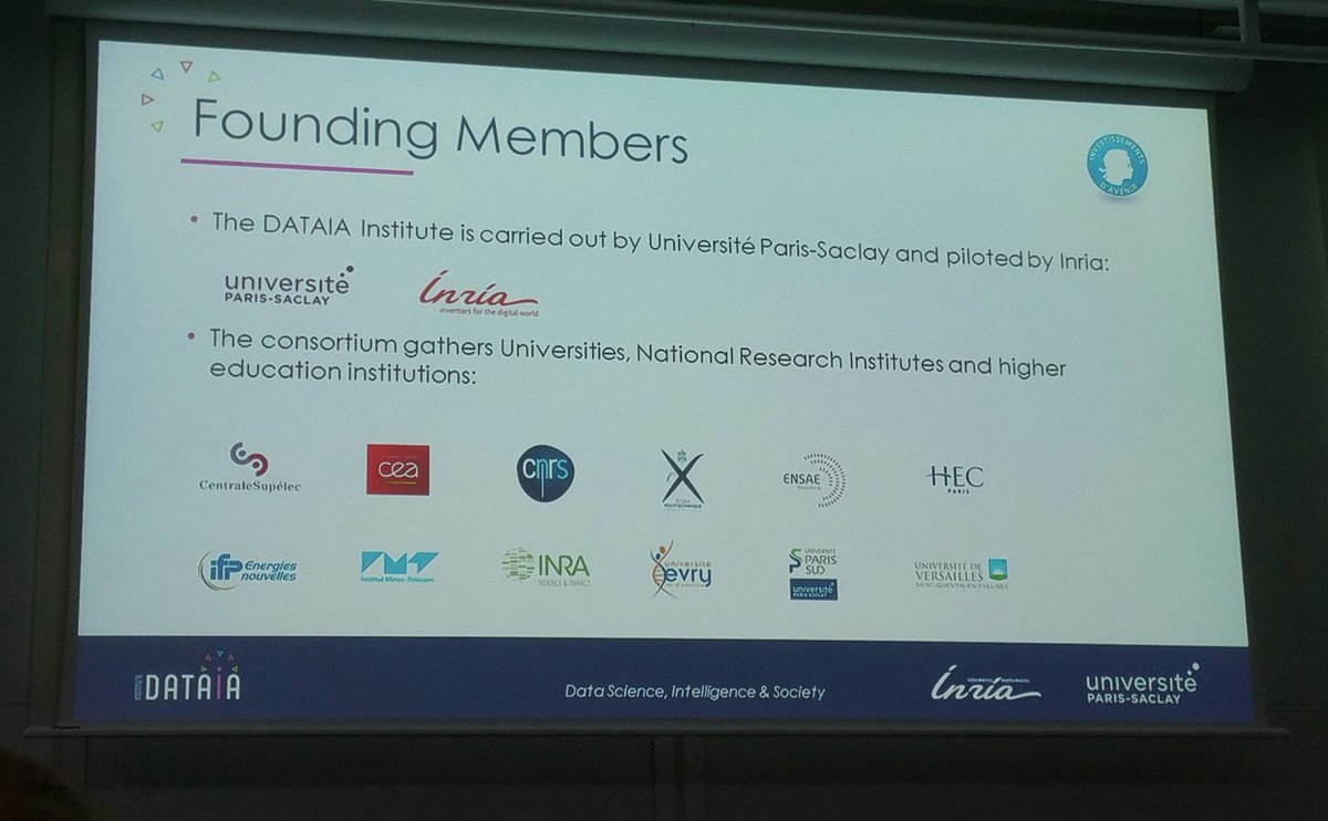 Innovate4ever's tweet image. @NozhaBoujemaa nous présente DATAIA, l’institut de convergence français sur les sciences des #données, l’#intelligence artificielle et la société #datadrivenparis @serenacap @Inria @UnivParisSaclay #AI #DataScience