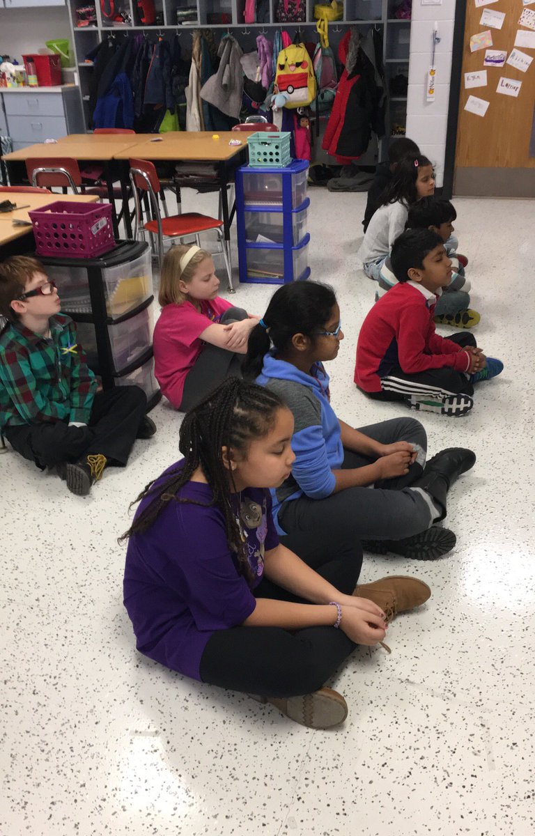 emily_kohls's tweet photo. We celebrated World Inner Peace Day today through some group meditation and mindfulness! #InnerPeaceDay #Meditate https://t.co/WNS4SQwmlE