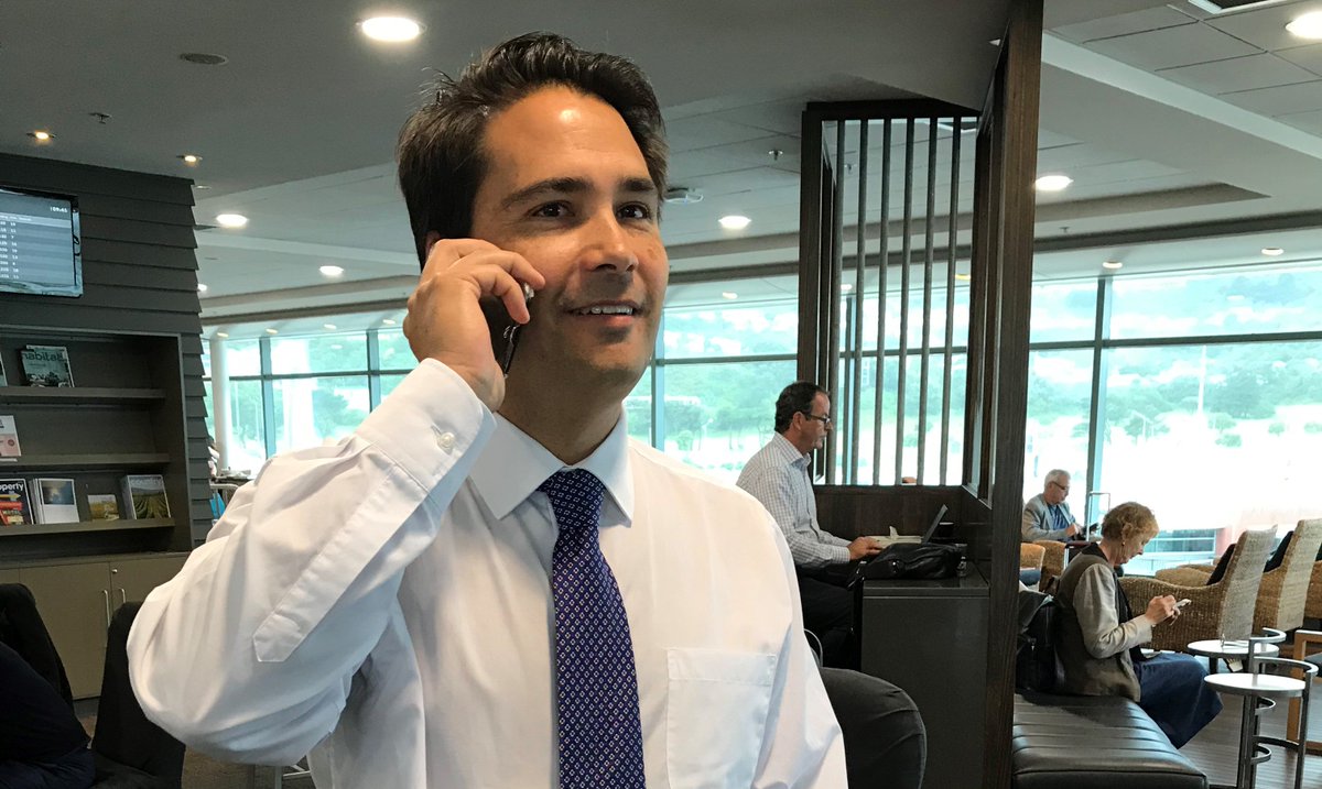 Had the opportunity to briefly chat to President <a href="/BarackObama/">Barack Obama</a> this morning and welcome him to New Zealand. He's having a great time here being shown around by John Key, but isn't so sure about his counting on the golf course.