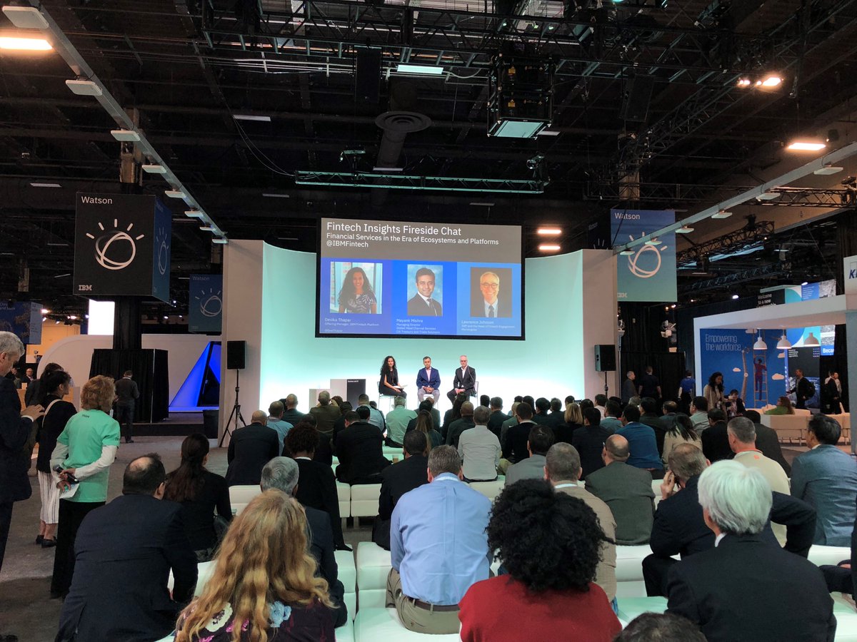 MorningstarInc's tweet image. This week at #IBMThink - @lejohnson and Anthony Termini participated in panels about the #fintech ecosystem and how  #fintechs deploy APIs in the IBM Cloud. #think2018