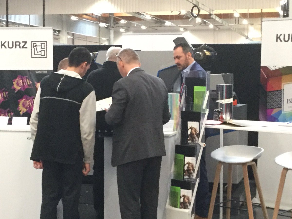 LEONHARD_KURZ's tweet photo. We had fun at @XeikonCafe today. 

Can we talk about 
#Packaging #Innovations
tomorrow?

https://t.co/wjlMsVFCoY https://t.co/GDQNnrHopT