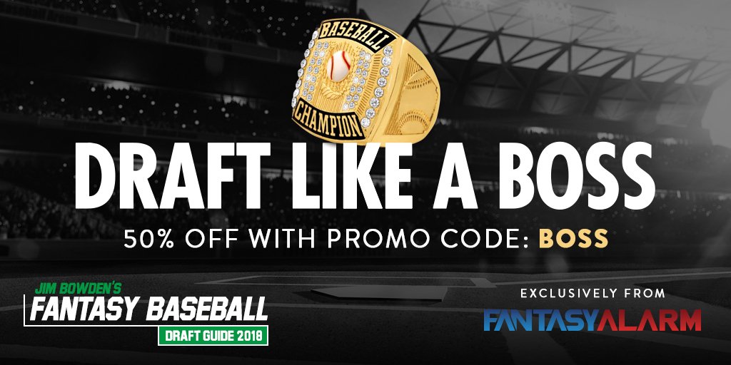 FA_Mets's tweet photo. Did you know that the average GM runs a 200-person unit? Dominate your league &amp; DRAFT LIKE A BOSS with the first-ever GM inspired #Fantasy #Baseball #Draft Guide from @JimBowdenGM @RotoBuzzGuy &amp; the @FantasyAlarm team. 50% Off NOW ($15) Promo Code: BOSS https://t.co/yf15ZUYIJi https://t.co/LKnFBbkFPo
