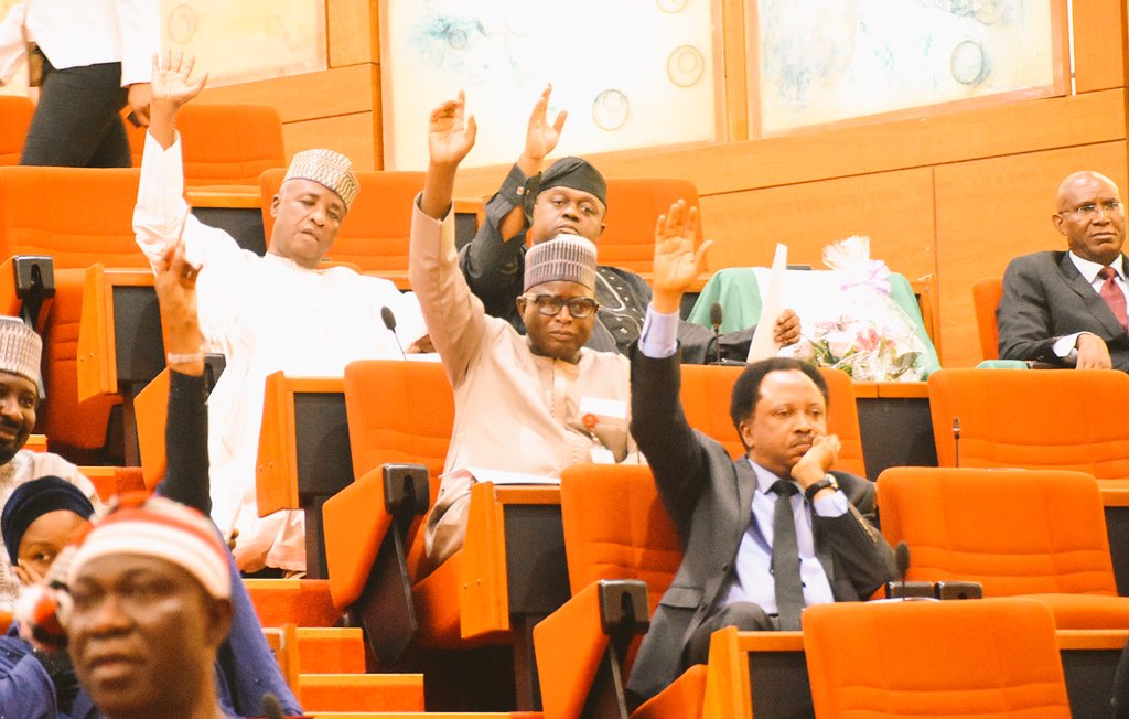 ShehuSani's tweet photo. A special session for late Senator Ali Wakili,Bauchi South,earlier today. https://t.co/vtdEZncMq9