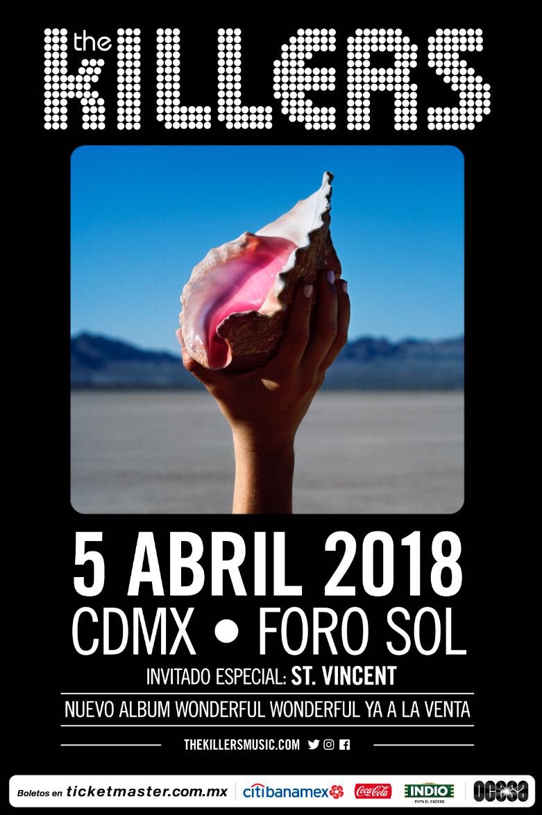 Al show de <a href="/thekillers/">The Killers</a> en #ForoSol este 5 de Abril, se suma <a href="/st_vincent/">St. Vincent</a> como invitada especial. Excelente razón para llegar temprano 👌🏻