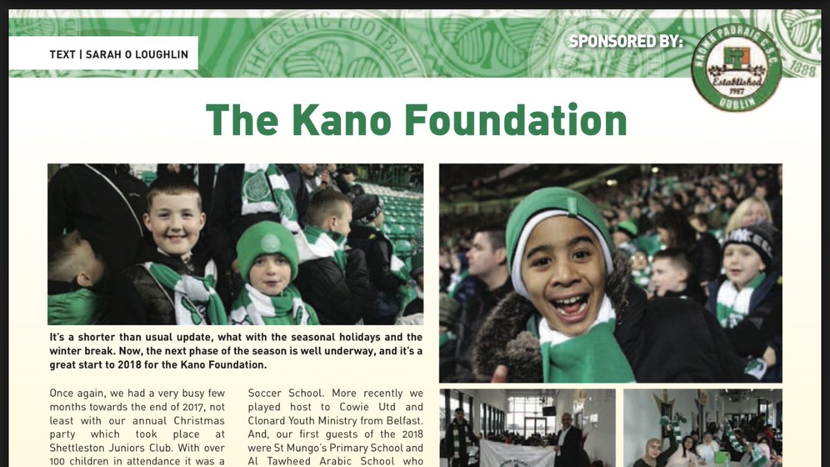 celticfanzine's tweet image. Thanks @NaomhPadraigCSC for page sponsorship #issue98 #morethan90minutes #celticfc #celticfamily #celticminded pick up. Copy of Issue 98 from @easons &amp;amp; newsagents nationwide &amp;amp; from @CelticStarMag @spot_penalty @CaltonBooks @FanladenStPauli or via PayPal12@morethan90minutes.com