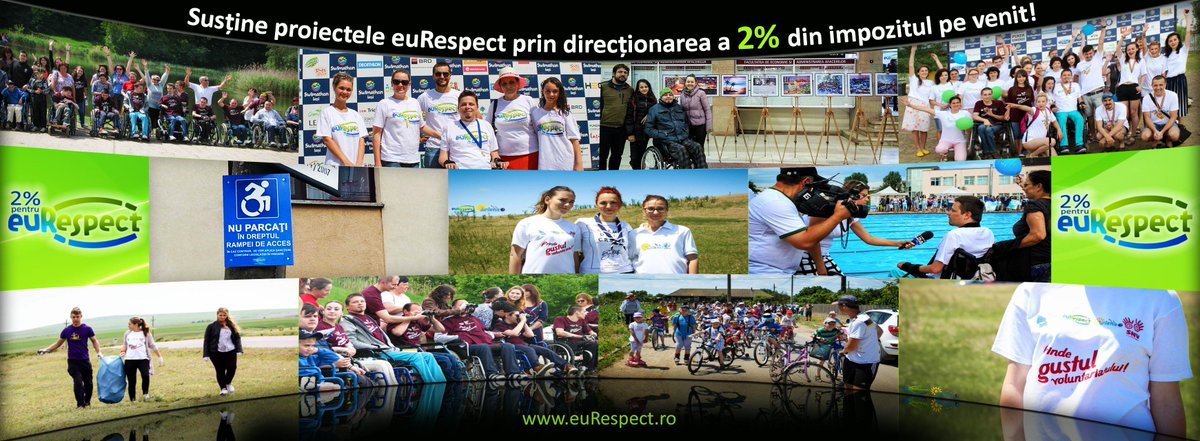 euRespect's tweet photo. Continuăm efortul nostru de a îmbunătăți calitatea vieții persoanelor cu dizABILITĂȚI » https://t.co/vwoIrUFBRi https://t.co/scHbUSg7v7