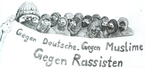 cyb3rg33k's tweet photo. und dann über #Antisemitismus jammern - erinnert mich irgendwie an die #AntiDs #Antideutsche: "Gegen Deutsche und gegen Moslems" aber auch "gegen #Rassismus" 🤨 https://t.co/WfJh3CnMKH