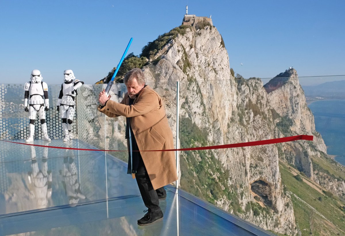 GibChronicle's tweet photo. #Gibraltar's Skywalk ‘is strong with the Force’ 

https://t.co/gbx3ejiLlO https://t.co/JMYKPB6DuA