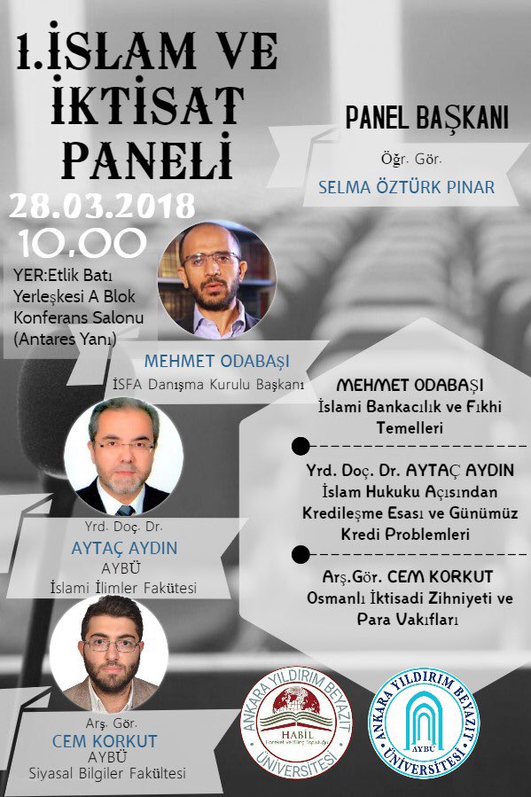 Hareket ve Bilinç Topluluğu -HABİL- (@ybuhabil) on Twitter photo #İSLAMveİKTİSAT #PANEL #28.03.2018 @YBUTurkey <a href="/ybuhabil/">Hareket ve Bilinç Topluluğu -HABİL-</a> <a href="/YBU_Economics/">YBU_İktisat</a> @AYBUHUKFAK @SelmaOeztuerk <a href="/dr_aytacaydin/">Aytaç Aydın</a> <a href="/CemKorkut/">Cem Korkut</a> #İSLAMveİKTİSAT #PANEL #28.03.2018 @YBUTurkey <a href="/ybuhabil/">Hareket ve Bilinç Topluluğu -HABİL-</a> <a href="/YBU_Economics/">YBU_İktisat</a> @AYBUHUKFAK @SelmaOeztuerk <a href="/dr_aytacaydin/">Aytaç Aydın</a> <a href="/CemKorkut/">Cem Korkut</a>