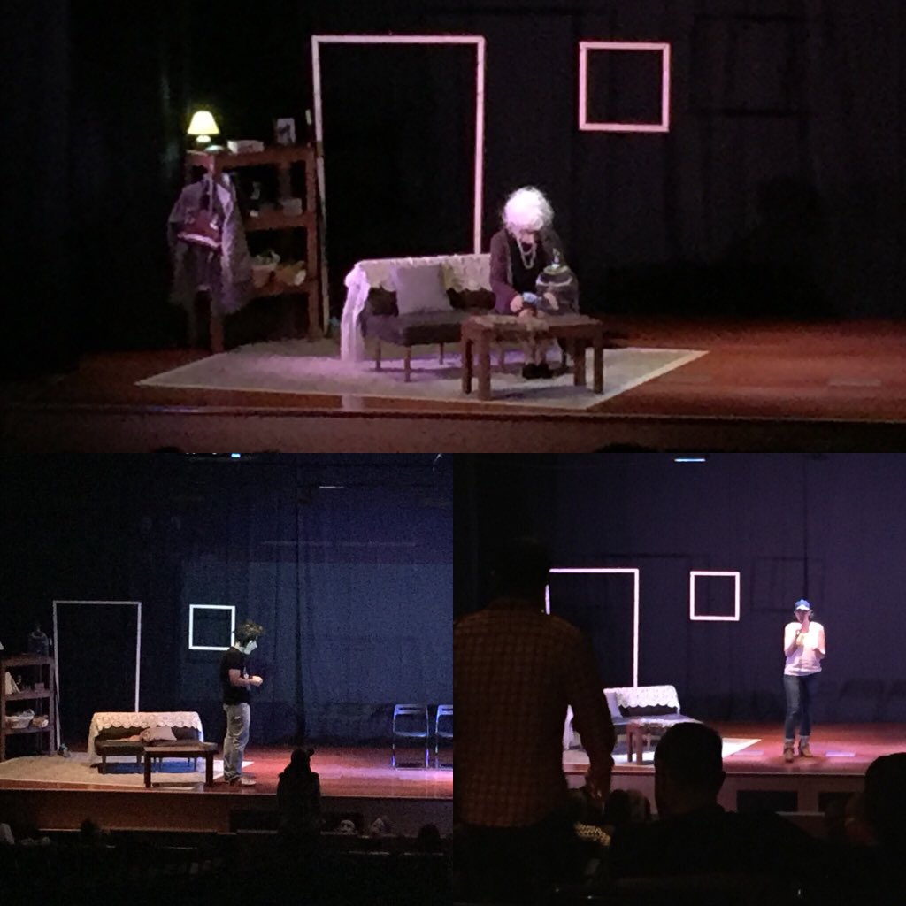 Empieza #Dementes en el Aula Magna de <a href="/ufvmadrid/">Universidad Francisco de Vitoria</a> con <a href="/villanuevauni/">villanuevauni</a>. Seguimos con la IV Semana de las Artes Escénicas. #TeatroUFV